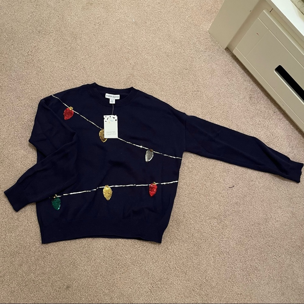 Harper Canyon Kid’s Holiday Sweatshirt Pullover Size 10/12